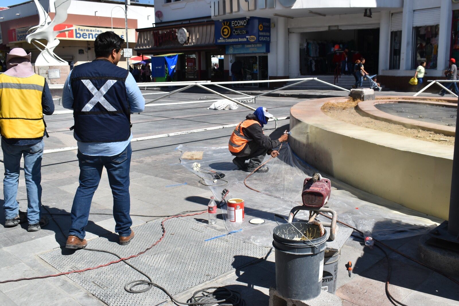 Libera y rehabilita Gobierno del Estado la Plaza de Armas en Ciudad